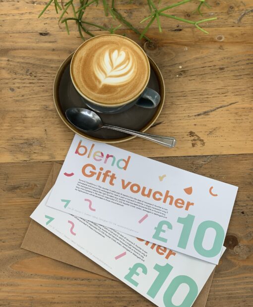 Blend Nottingham coffee shop vouchers